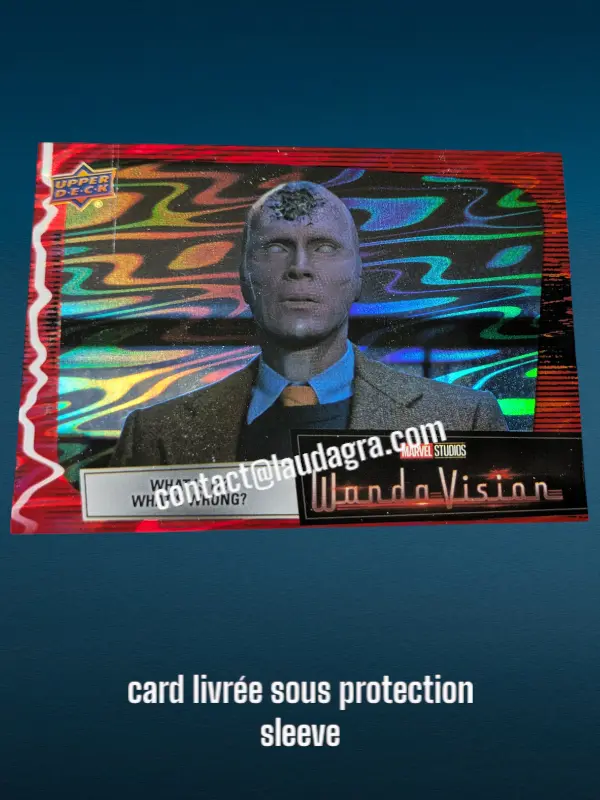 Parallel Card Scarlet Red What Is It? What’s Wrong? Wandavision Card N° 38