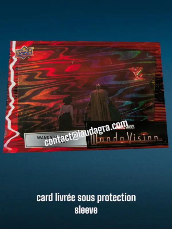 [WANDAVIS_R85] Parallel Card Scarlet Red Wanda, What Are You Doing? Wandavision Card N° 85