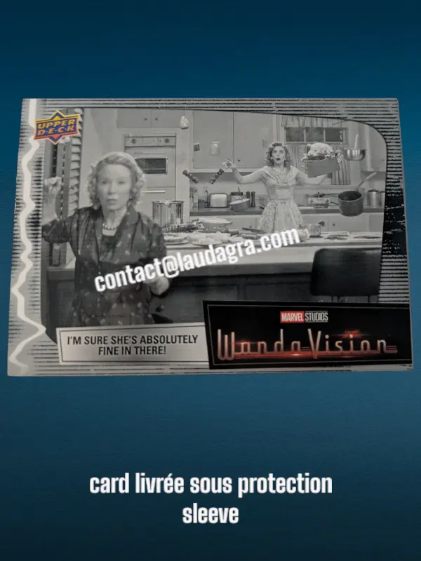 [WANDAVIS_07] I’m Sure She’s Absolutely Fine in There! Wandavision Card N° 7