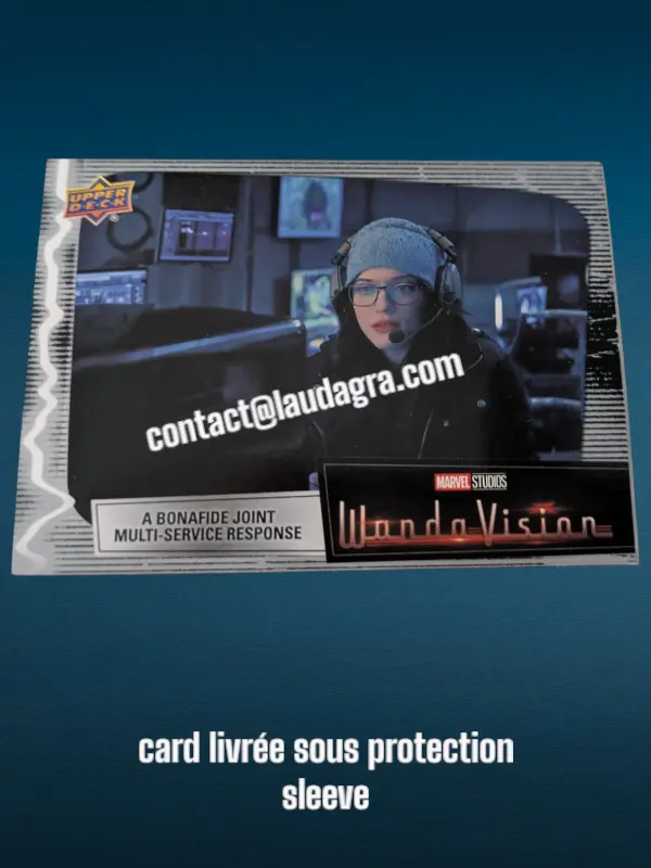 A Bonfied Joint Multi-service Response Wandavision Card N° 33
