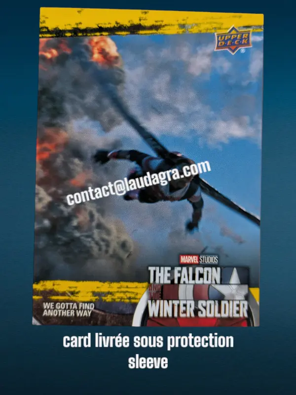 [FALCON_Y06] Sam Finds Another Way The Falcon and The Winter Soldier Yellow Parallel Card N° 6