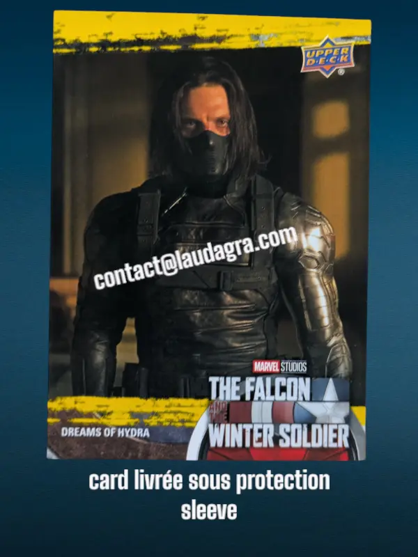 Dreams of HYDRA The Falcon and The Winter Soldier Yellow Parallel Card N° 9