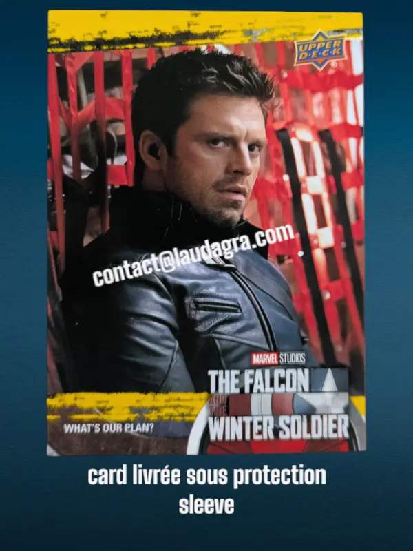 [FALCON_Y14] What's our plan? The Falcon and The Winter Soldier Yellow Parallel Card N° 14