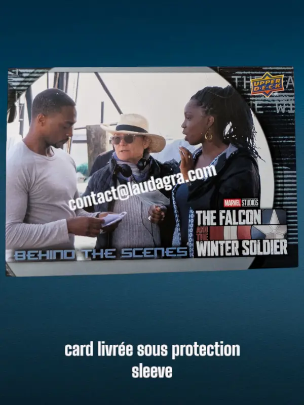 [FALCON_BS-11] Anthony Mackie, Keri Skogland and Adepero Oduye The Falcon and The Winter Soldier Card N° BS-11