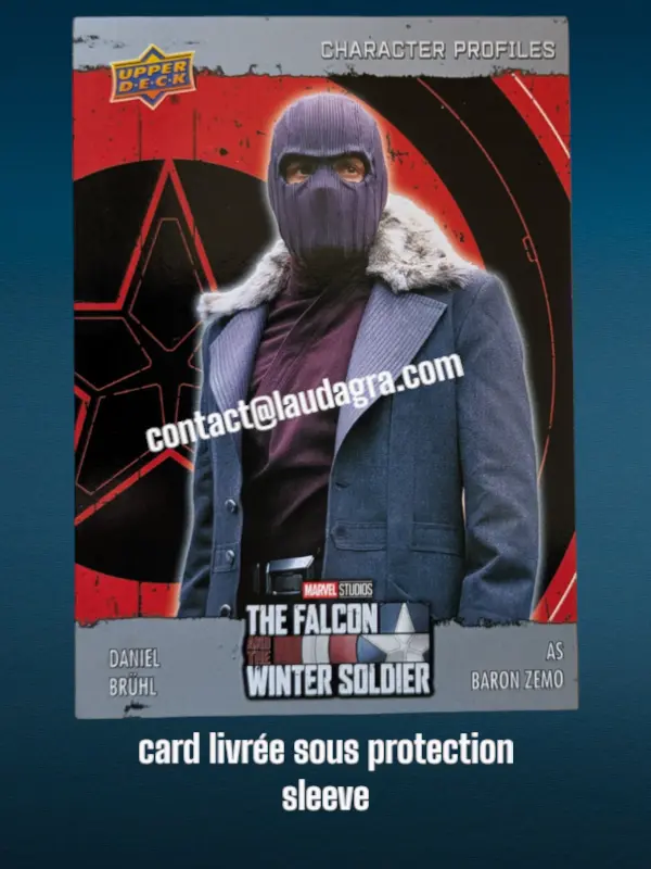 Daniel Bruhl as Baron Zemo The Falcon and The Winter Soldier Card N° P-3