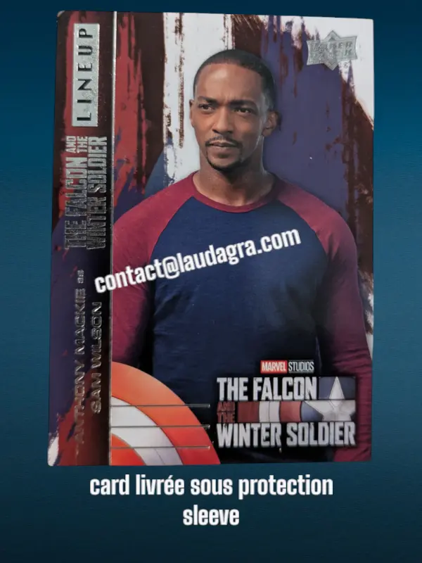 Anthony Mackie as Sam Wilson The Falcon and The Winter Soldier Card N° LU-13