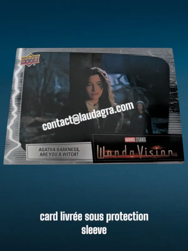 [WANDAVIS_67] Agatha Harkness, Are You a Witch? Wandavision Card N° 67