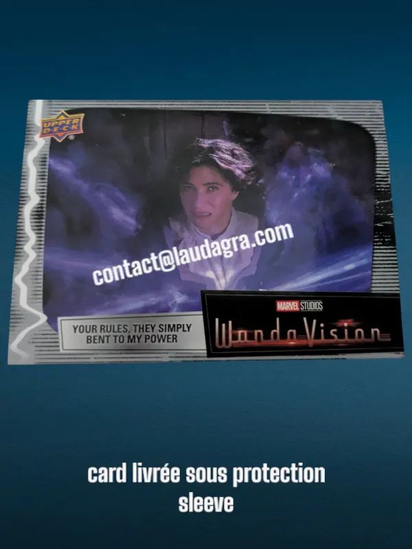 [WANDAVIS_68] Your Rules, They Simply Bent to My Power Wandavision Card N° 68