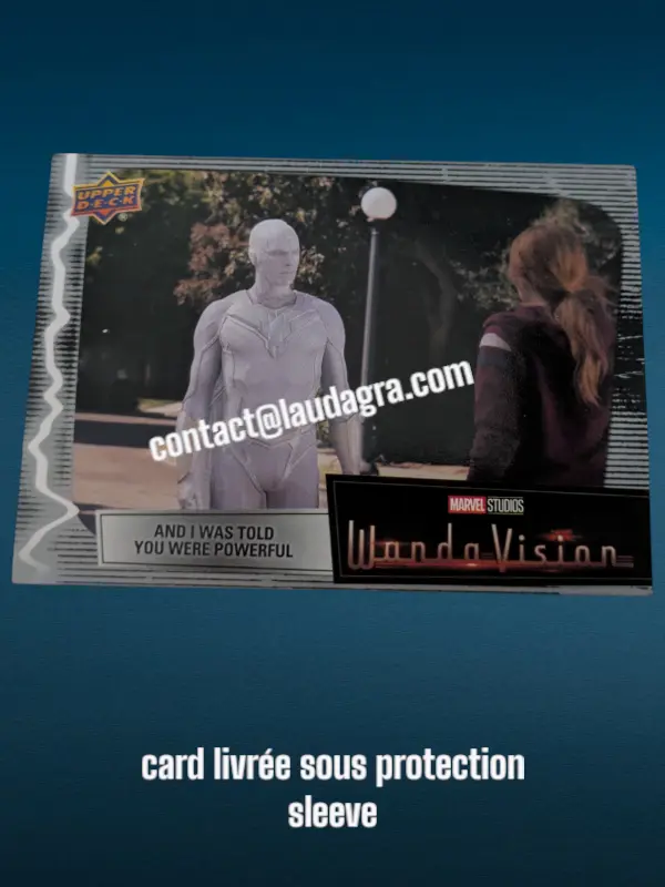 And I Was Told You Were Powerful Wandavision Card N° 78