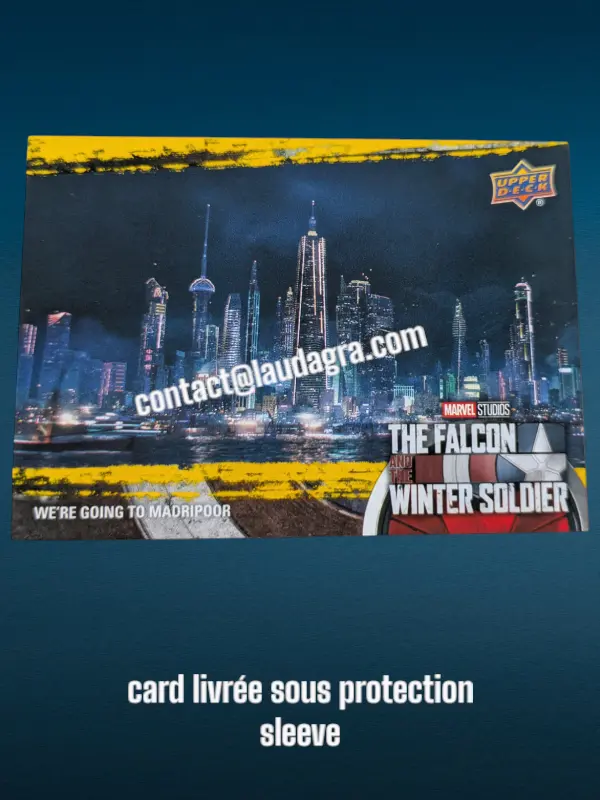 [FALCON_Y27] We're Going To Madripoor The Falcon and The Winter Soldier Yellow Parallel Card N° 27