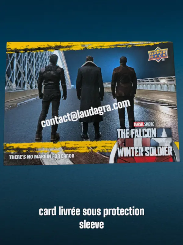 [FALCON_Y29] There's No Margin For Error The Falcon and The Winter Soldier Yellow Parallel Card N° 29
