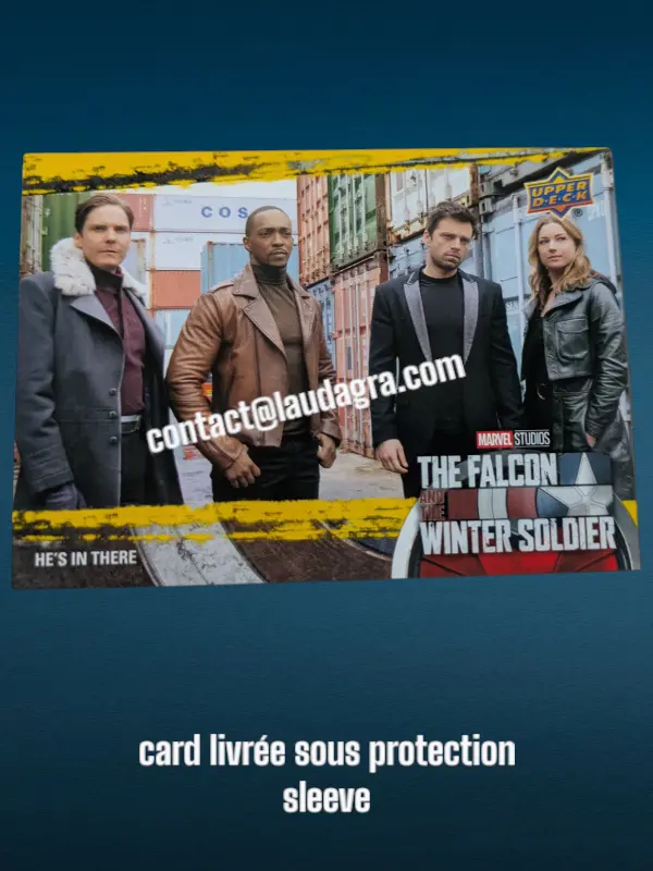 [FALCON_Y37] He's In There The Falcon and The Winter Soldier Yellow Parallel Card N° 37
