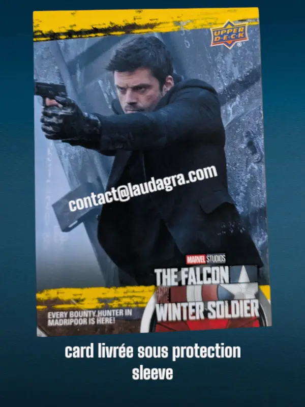[FALCON_Y41] Every Bounty Hunter In Madripoor is Here! The Falcon and The Winter Soldier Yellow Parallel Card N° 41