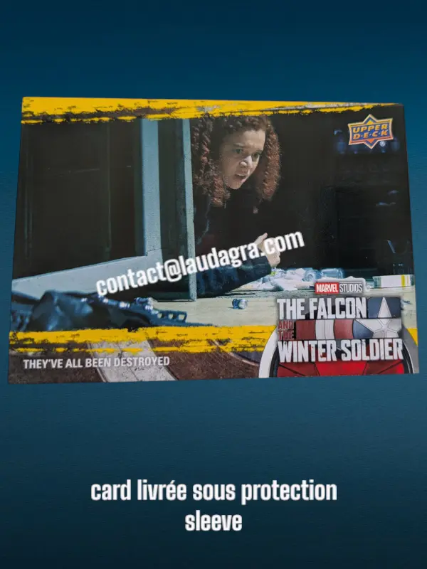 They've All Been Destroyed The Falcon and The Winter Soldier Yellow Parallel Card N° 49