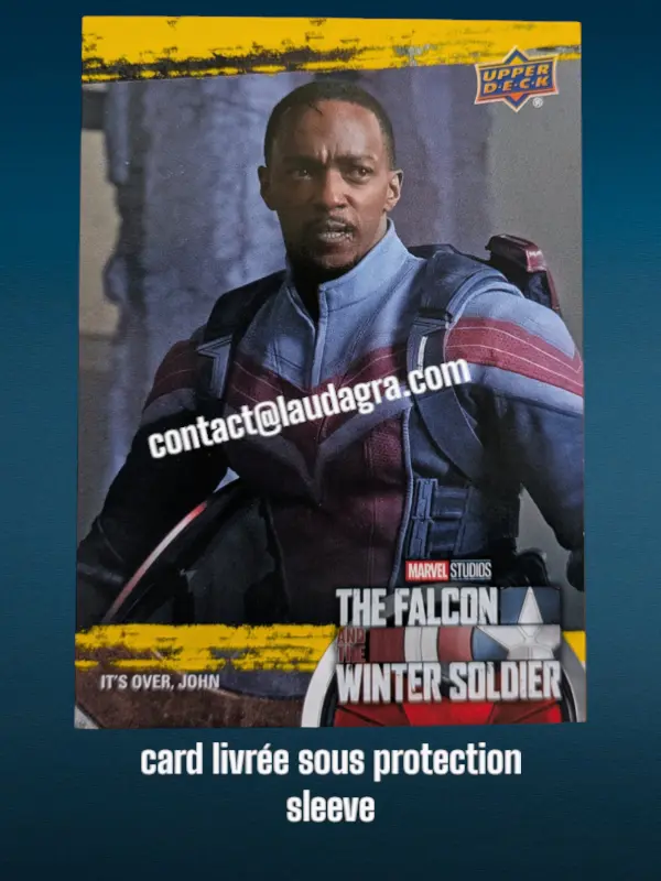 [FALCON_Y61] It's Over, John! The Falcon and The Winter Soldier Yellow Parallel Card N° 61