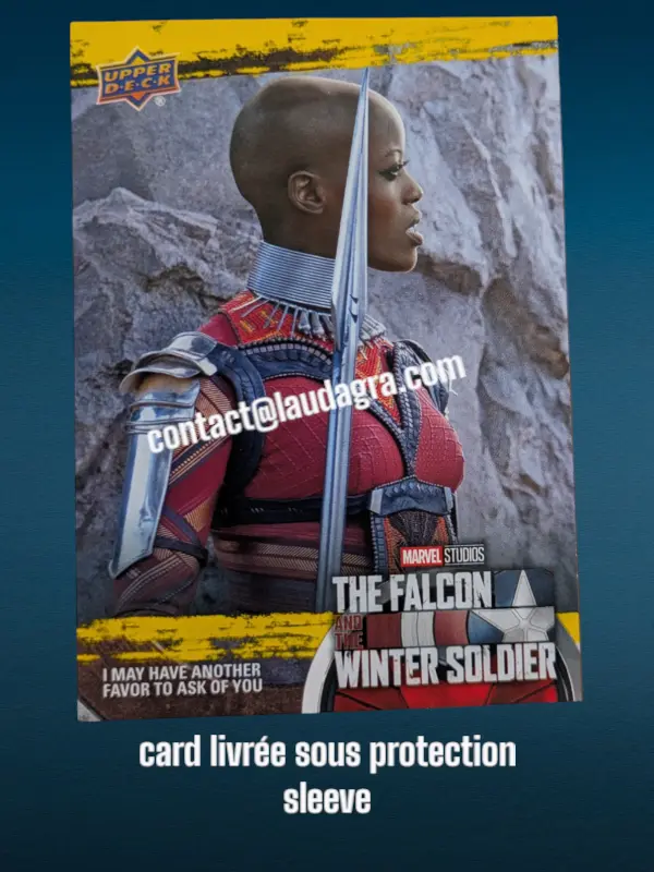 I May Have Another Favor to Ask of You The Falcon and The Winter Soldier Yellow Parallel Card N° 67
