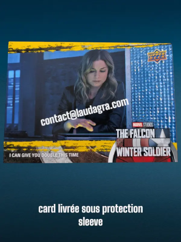 I Can Give You Double This Time The Falcon and The Winter Soldier Yellow Parallel Card N° 73