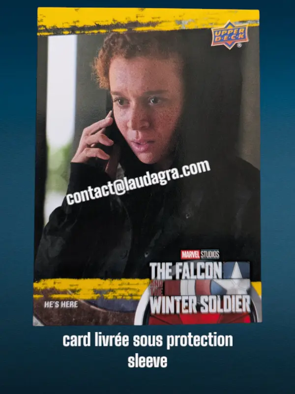 [FALCON_Y74] He's Here The Falcon and The Winter Soldier Yellow Parallel Card N° 74