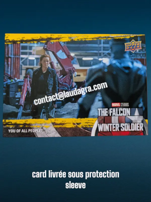 You Of All People? The Falcon and The Winter Soldier Yellow Parallel Card N° 83