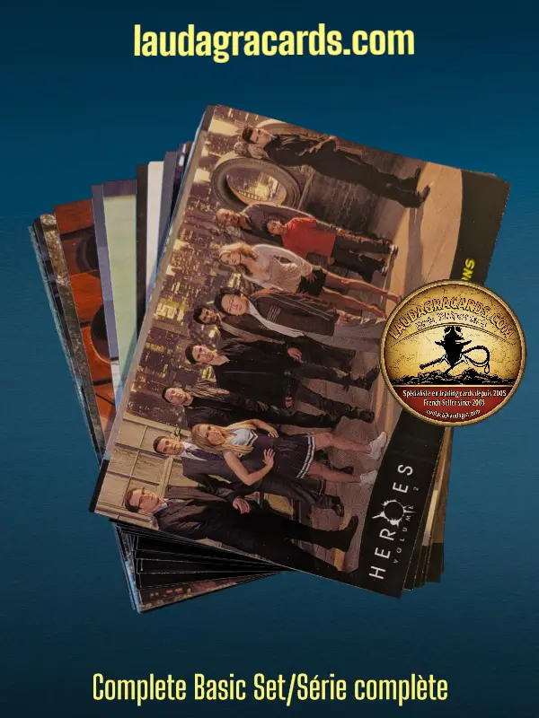 HEROES SAISON 2 Base Set/Série complète de cards 