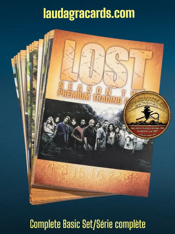 LOST SAISON 2 Base Set/Série complète de cards 