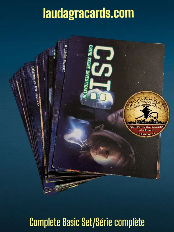 CSI VEGAS SAISON 2 Base Set/Série complète de cards 
