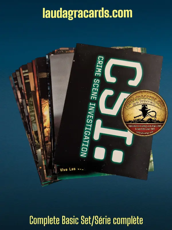 [CSI3] CSI VEGAS SAISON 3 Base Set/Série complète de cards 