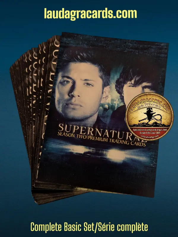 SUPERNATURAL SAISON 2 Base Set/Série complète de cards 
