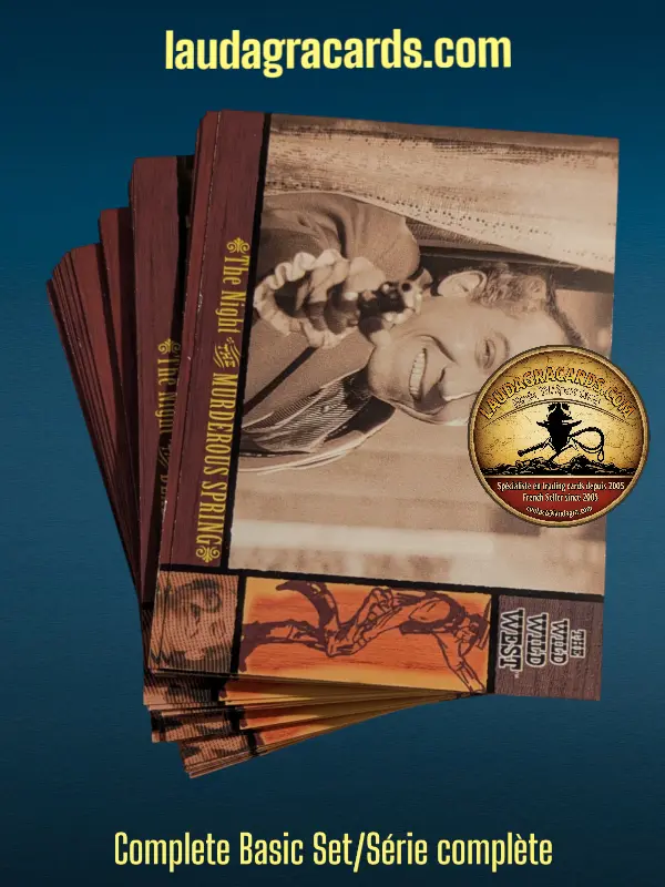 LES MYSTERES DE L OUEST - Wild Wild West -  Base Set/Série complète de cards 