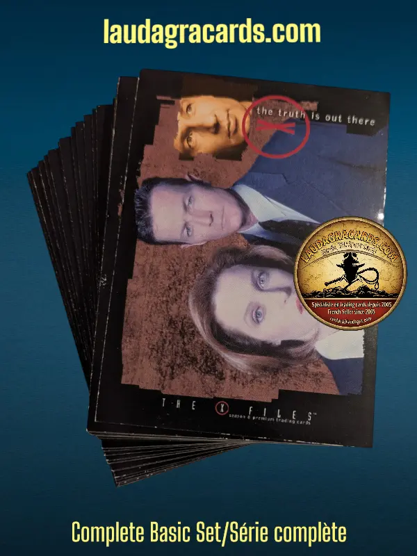 X-FILES SAISON 8 Base Set/Série complète de cards 