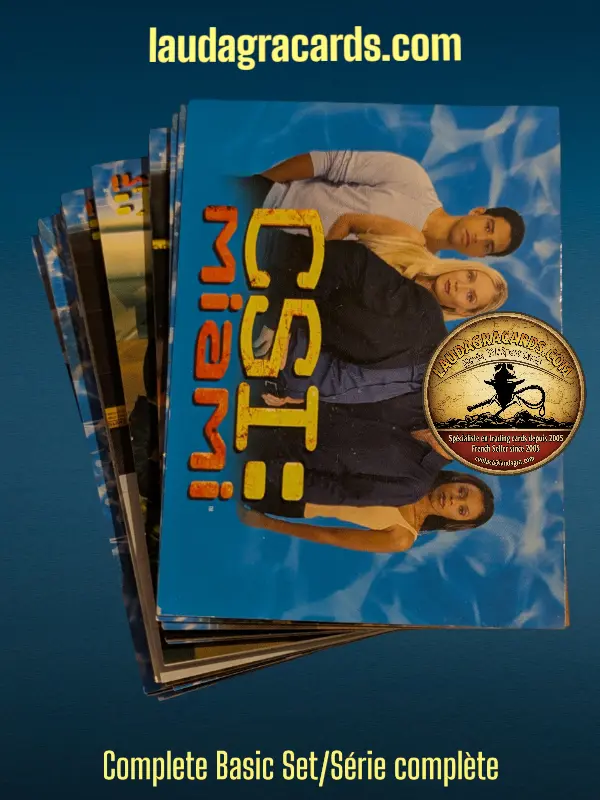 [CSIMIAMI1] CSI MIAMI SAISON 1 Base Set/Série complète de cards 