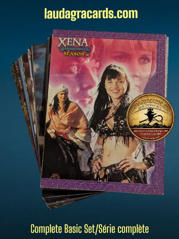 [XENA6] XENA WARRIOR PRINCESS SAISON 6 Base Set/Série complète de cards 