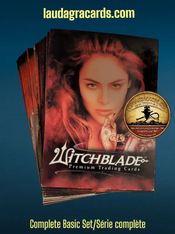 WITCHBLADE Base Set/Série complète de cards 