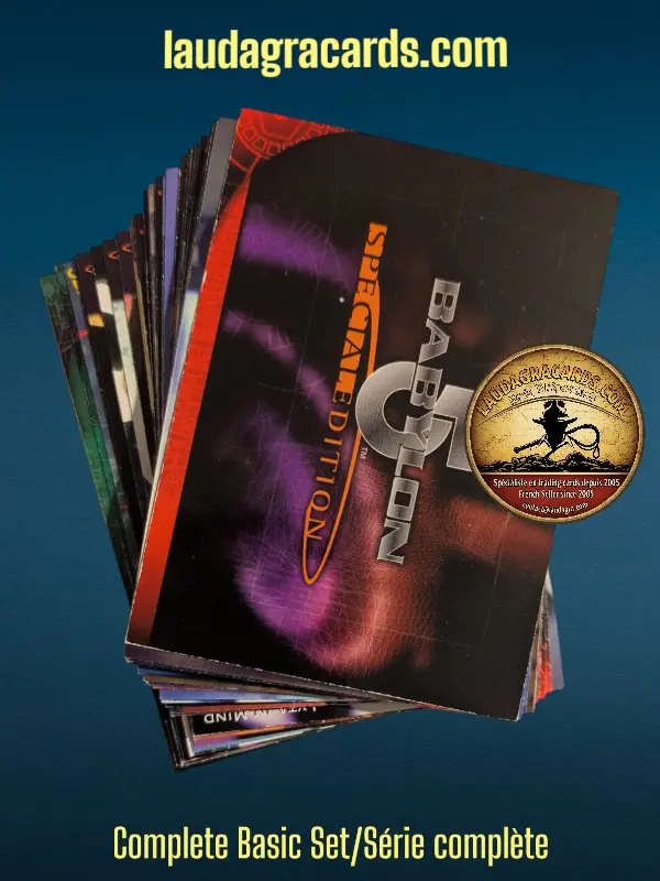 BABYLON 5 SPECIAL EDITION Base Set/Série complète de cards 
