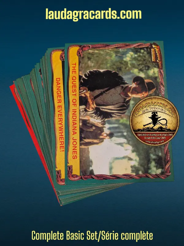 INDIANA JONES HERITAGE Base Set/Série complète de cards 