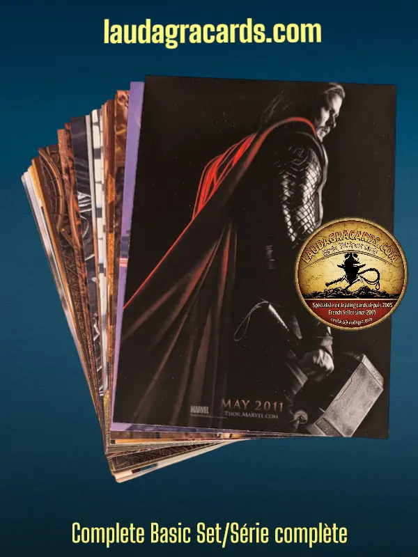 THOR THE MOVIE Base Set/Série complète de cards 