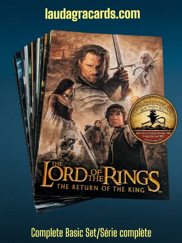 LE SEIGNEUR DES ANNEAUX - LE RETOUR DU ROI - UPDATE Base Set/Série complète de cards 