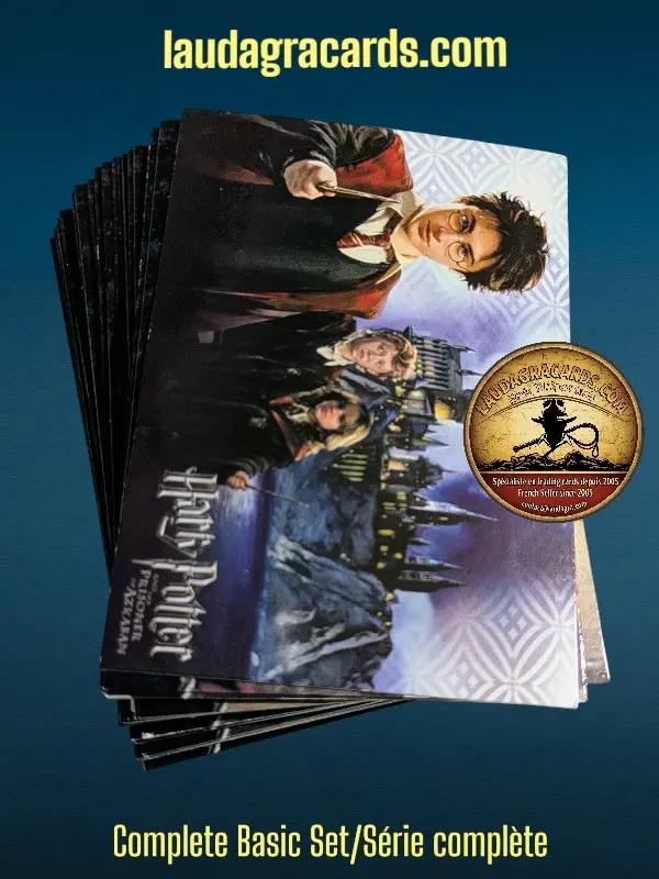 HARRY POTTER ET LE PRISONNIER D AZKABAN - CARDS INC Base Set/Série complète de cards 