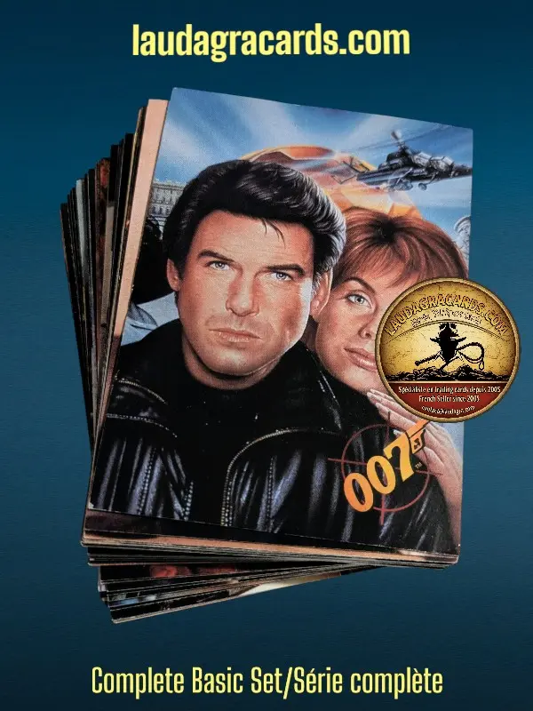 JAMES BOND - GOLDEN EYE Base Set/Série complète de cards 