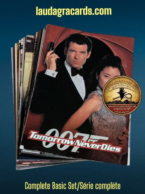 JAMES BOND - TOMORROW NEVER DIES Base Set/Série complète de cards 