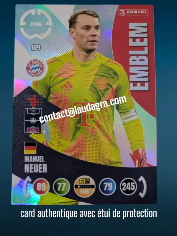 109- Manuel Neuer - Emblem  Bayern Munich