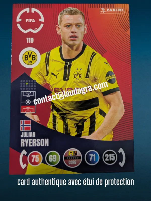 119- Julian Ryerson  Borussia Dortmund