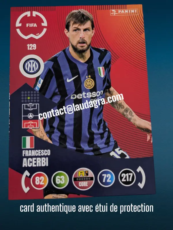 129- Francesco Acerbi  Inter Milan