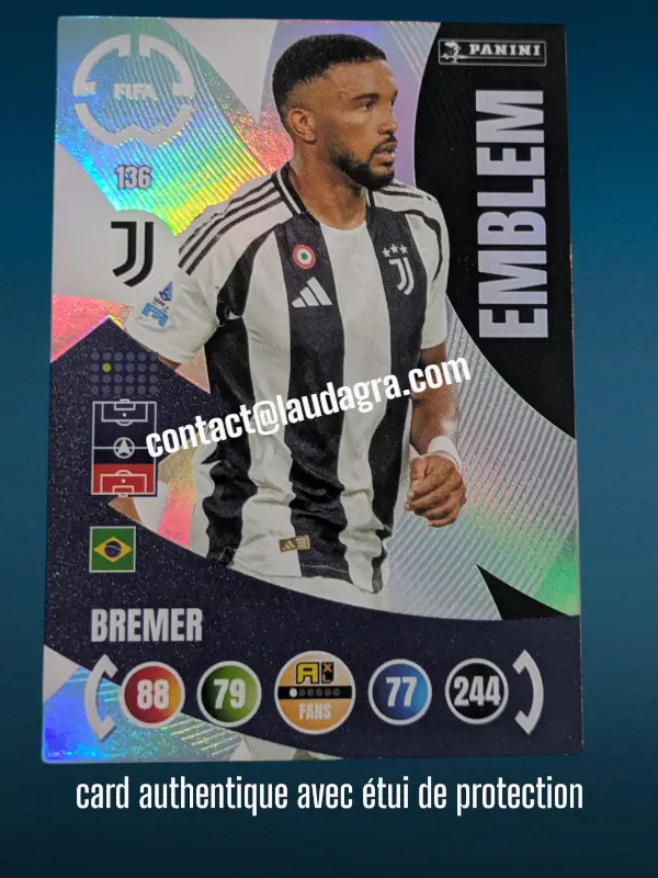 136- Bremer - Emblem  Juventus