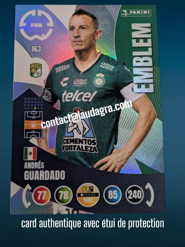 163- Andrés Guardado - Emblem  Club León