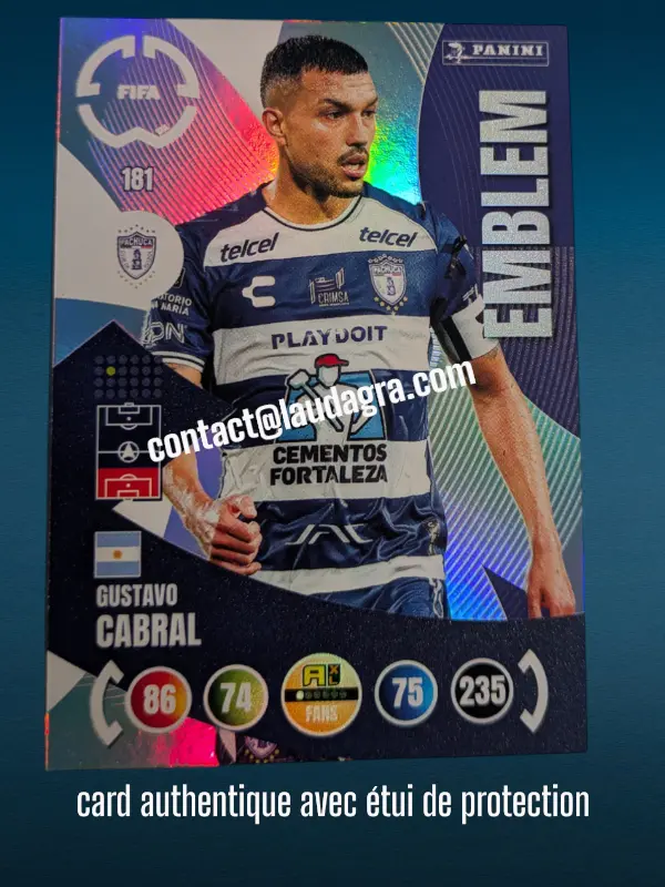 181- Gustavo Cabral - Emblem  CF Pachuca