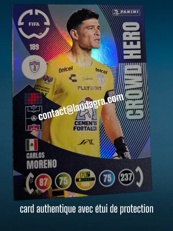 189- Carlos Moreno - Crowd Hero  CF Pachuca