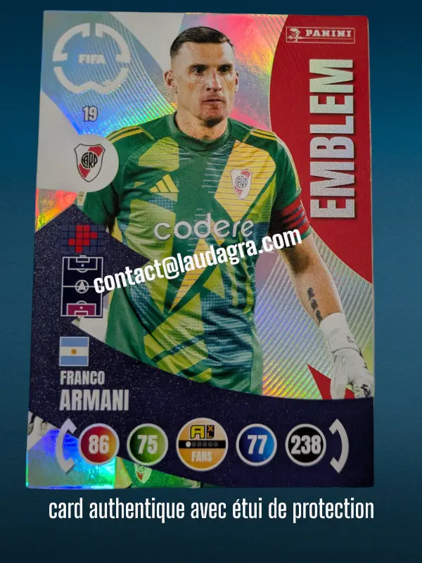 19- Franco Armani - Emblem  CA River Plate