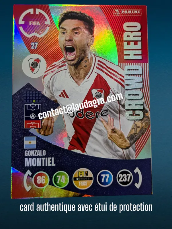 [PANCLUBWC_27] 27- Gonzalo Montiel - Crowd Hero  CA River Plate