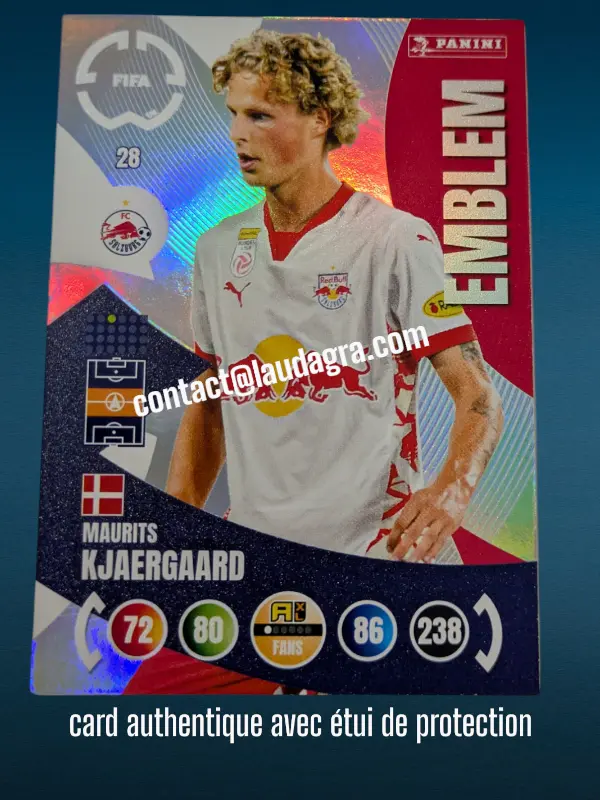 [PANCLUBWC_28] 28- Maurits Kjaergaard - Emblem  RB Salzbuego